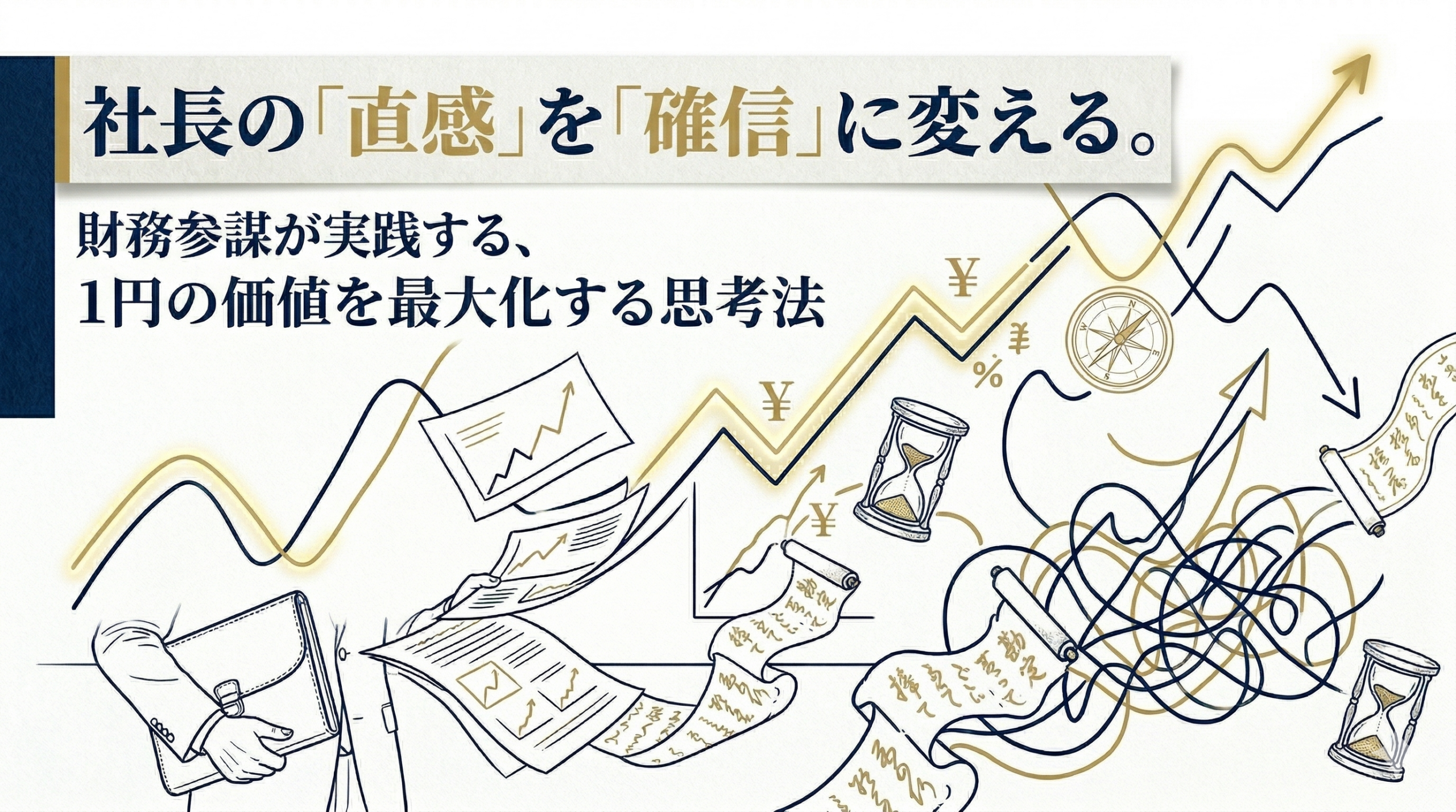 社長の「直感」を「確信」に変えるCFO思考